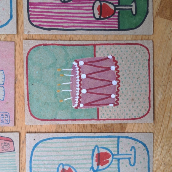 Hand Drawn Cards(you choose) - Picture 3 of 4